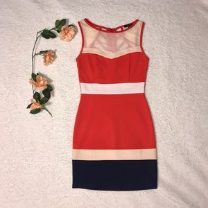 Orange Sleeveless Dress